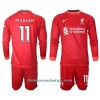 Conjunto (Camiseta+Pantalón Corto) Manga Larga Liverpool M.Salah 11 Primera Equipación 2021/22 - Niño